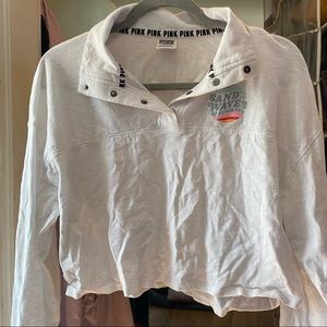 Sand, Waves & Sunrays Cropped Long Sleeve